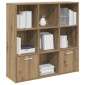 vidaXL Βιβλιοθήκη Artisan Δρυς 98x29x97,5 εκ. Επεξεργασμένο Ξύλο