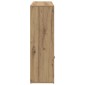vidaXL Βιβλιοθήκη Artisan Δρυς 98x29x97,5 εκ. Επεξεργασμένο Ξύλο
