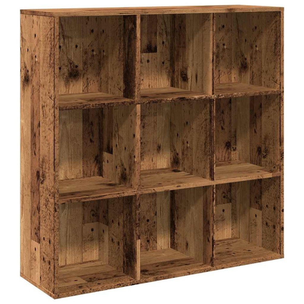 vidaXL Βιβλιοθήκη Παλιό Ξύλο 98 x 29 x 97,5 εκ.