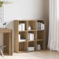 vidaXL Ντουλάπι βιβλίων Βελανιδιά τεχνίτη 98x29x97,5 cm
