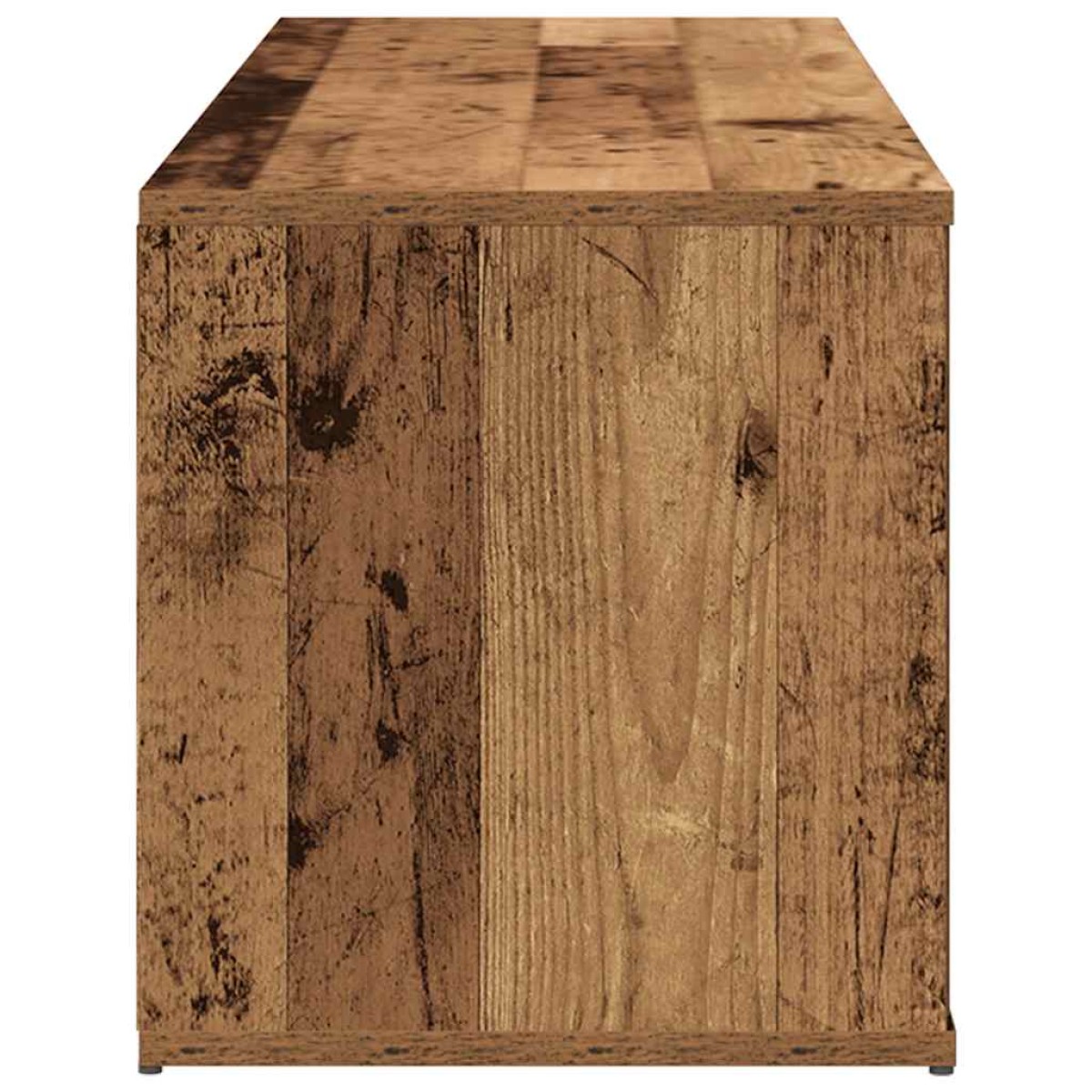 vidaXL Έπιπλο Τηλεόρασης Παλιό Ξύλο 120 x 34 x 37 εκ. από Μοριοσανίδα