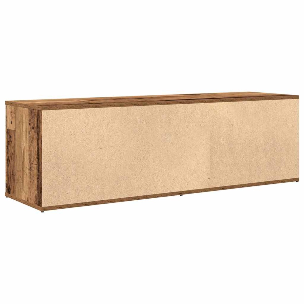vidaXL Έπιπλο Τηλεόρασης Παλιό Ξύλο 120 x 34 x 37 εκ. από Μοριοσανίδα