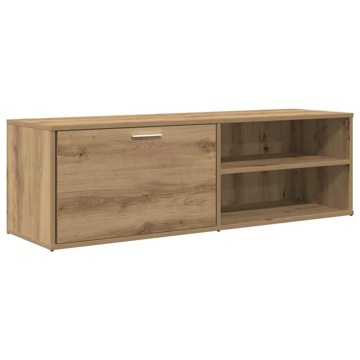 vidaXL Έπιπλο Τηλεόρασης Τεχνίτης Δρυς 120x34x37 εκ. Επεξ. Ξύλο