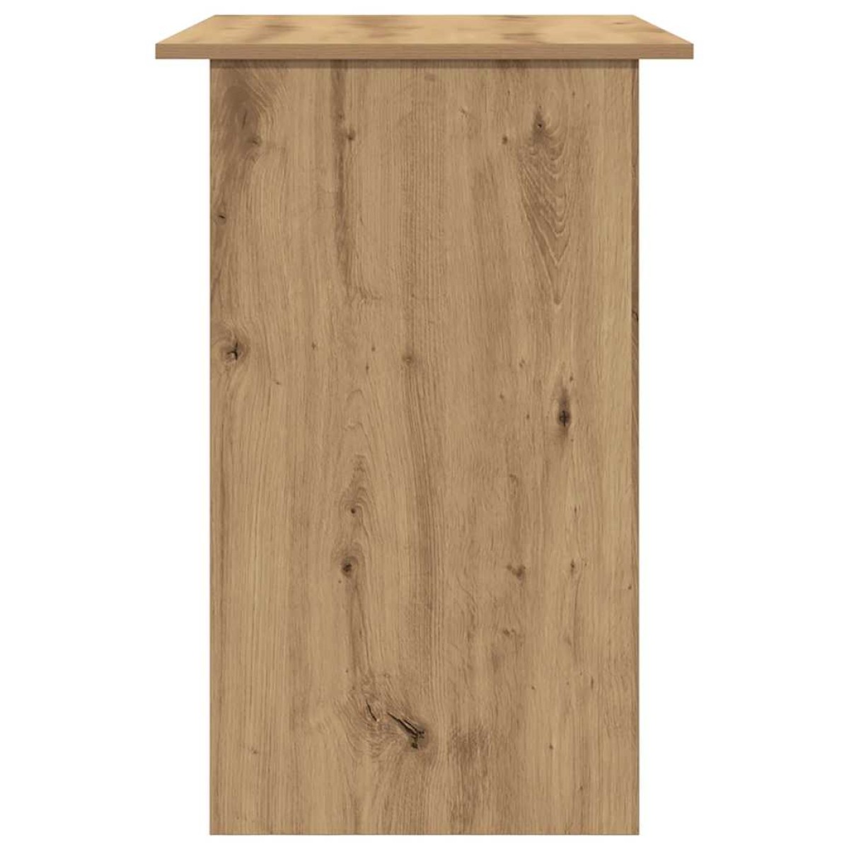 vidaXL Γραφείο Αρτισιανή Δρυς 90x50x74 εκ. από Επεξεργασμένο Ξύλο
