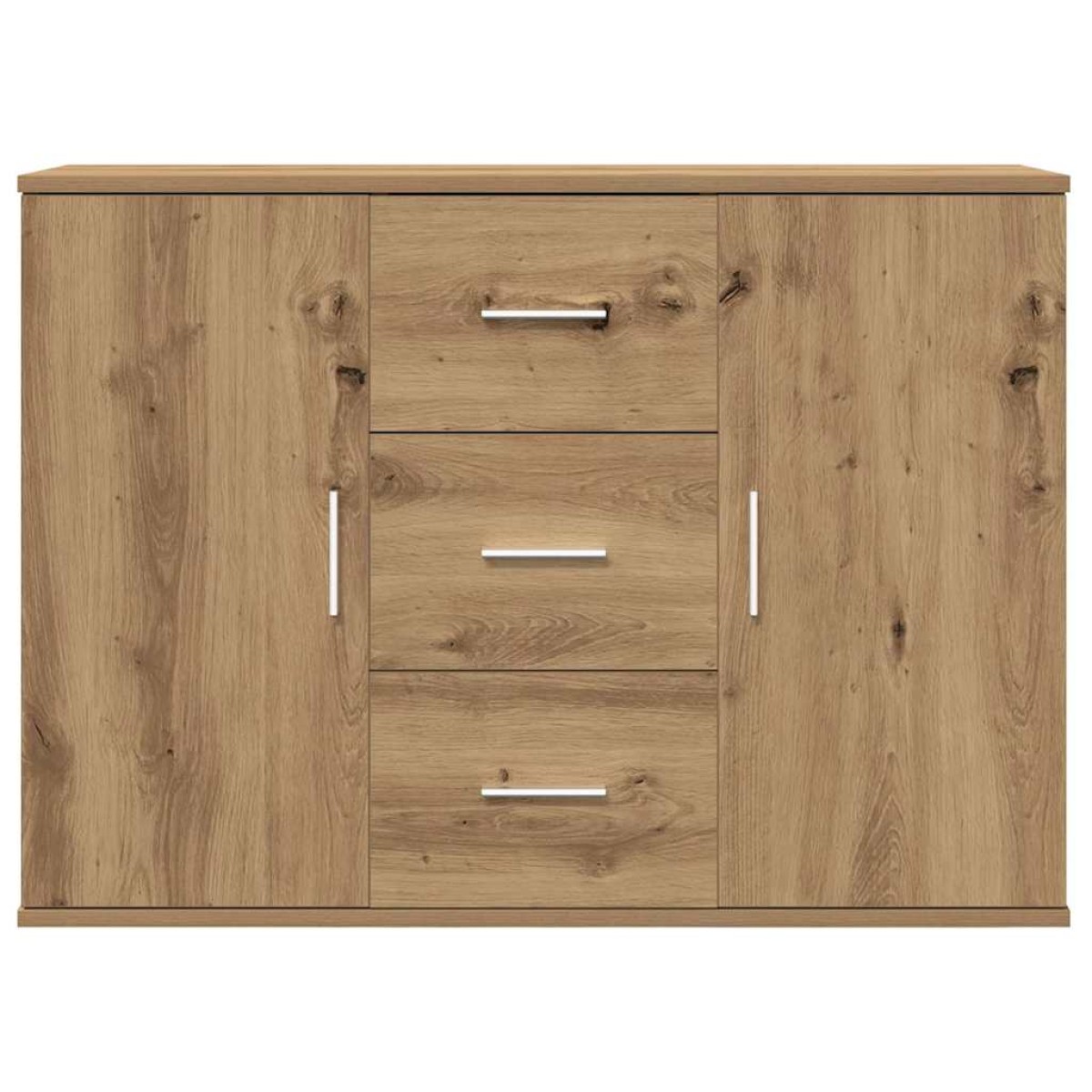 vidaXL Ντουλάπι Αρτισιανή Δρυς 90x29,5x65 εκ. από Επεξεργασμένο Ξύλο