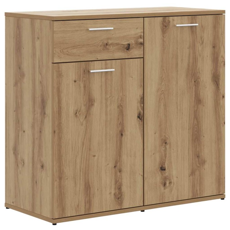 vidaXL Ντουλάπι Τεχνίτης Δρυς 80 x 36 x 75 εκ. Επεξεργασμένο Ξύλο