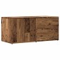ντουλάπι τηλεόρασης vidaXL Παλιό ξύλο 80x34x35,5cm Κατασκευασμένο ξύλο