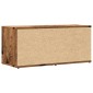 ντουλάπι τηλεόρασης vidaXL Παλιό ξύλο 80x34x35,5cm Κατασκευασμένο ξύλο