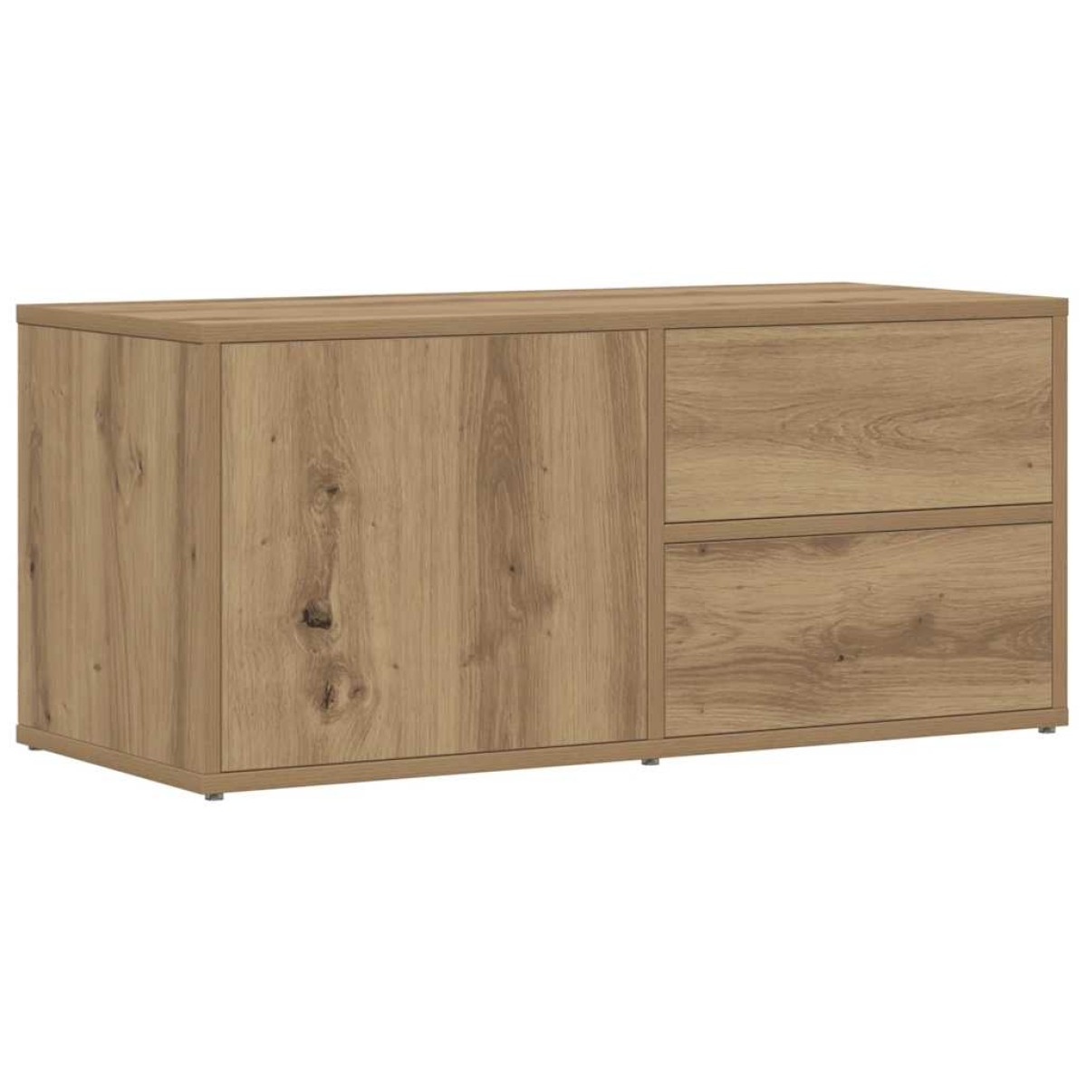 vidaXL Ντουλάπι τηλεόρασης Artisan Oak Κατασκευασμένο ξύλο
