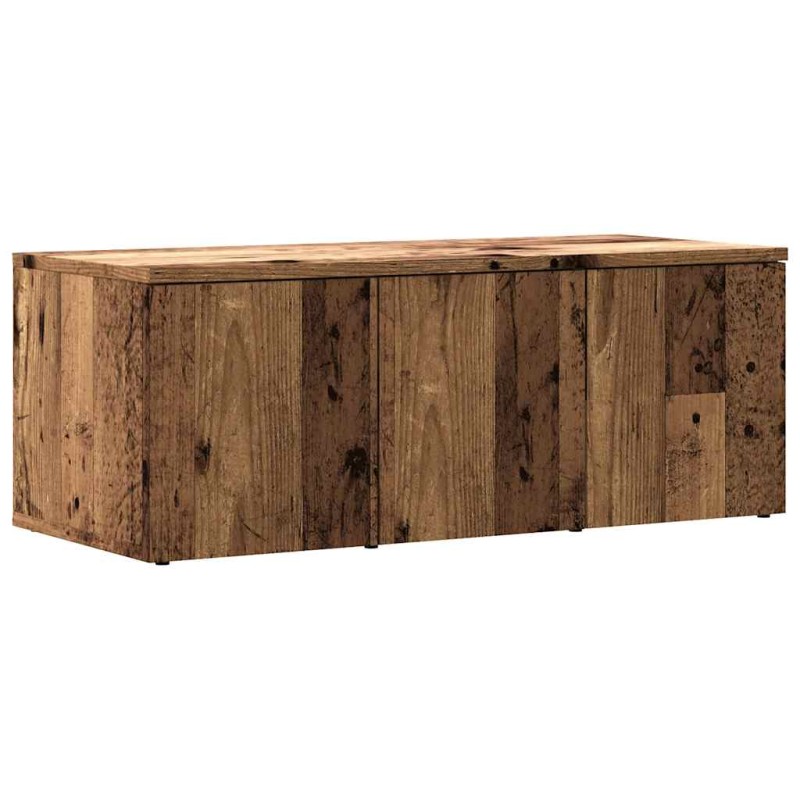 ντουλάπι τηλεόρασης vidaXL Παλιό ξύλο 80x34x30 cm Κατασκευασμένο ξύλο