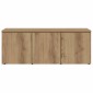 ντουλάπι τηλεόρασης vidaXL Artisan Oak 80x34x30 cm Κατασκευασμένο ξύλο