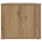 ντουλάπι τηλεόρασης vidaXL Artisan Oak 80x34x30 cm Κατασκευασμένο ξύλο