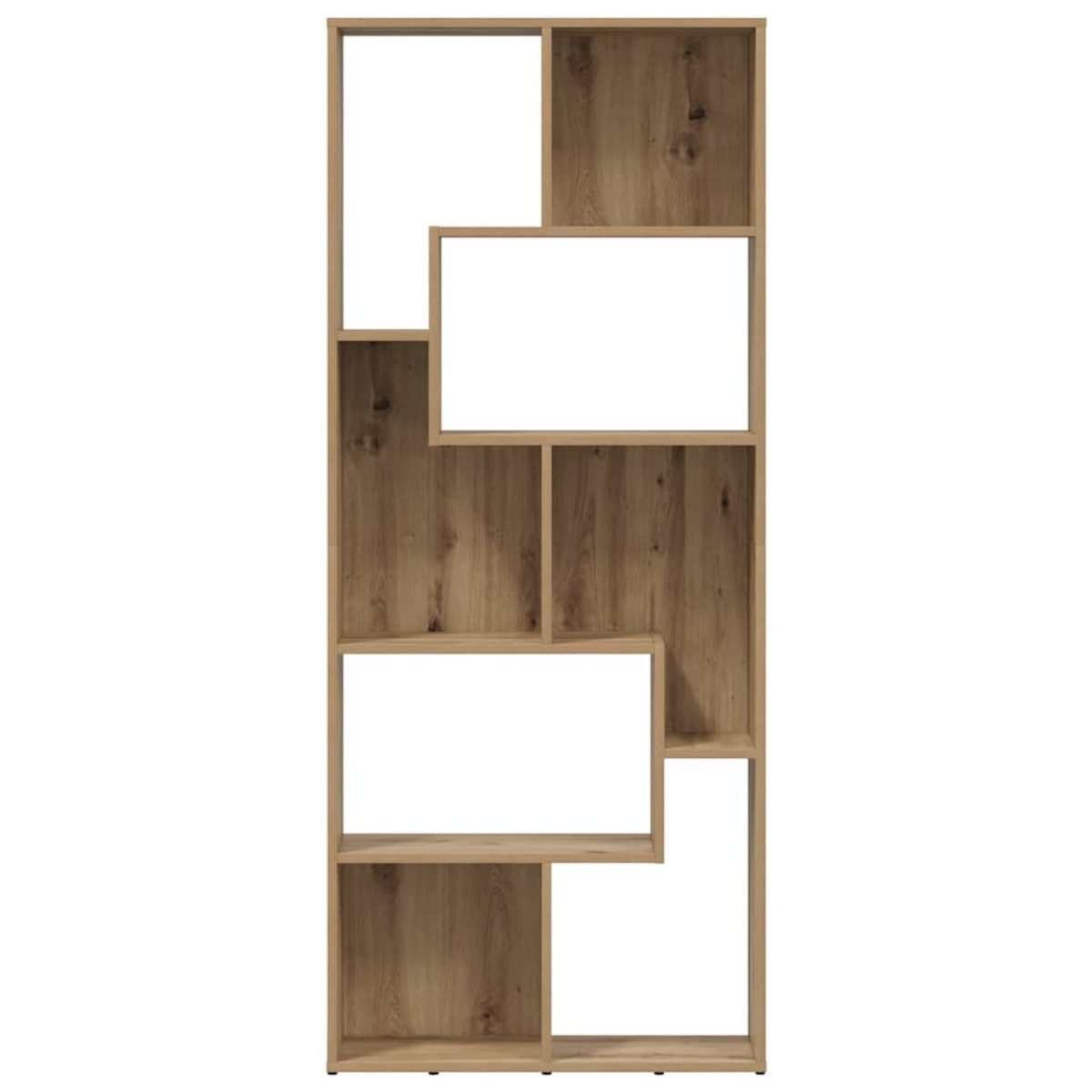 vidaXL Βιβλιοθήκη Artisan Δρυς 67x24x161 εκ. από Τεχνητό Ξύλο