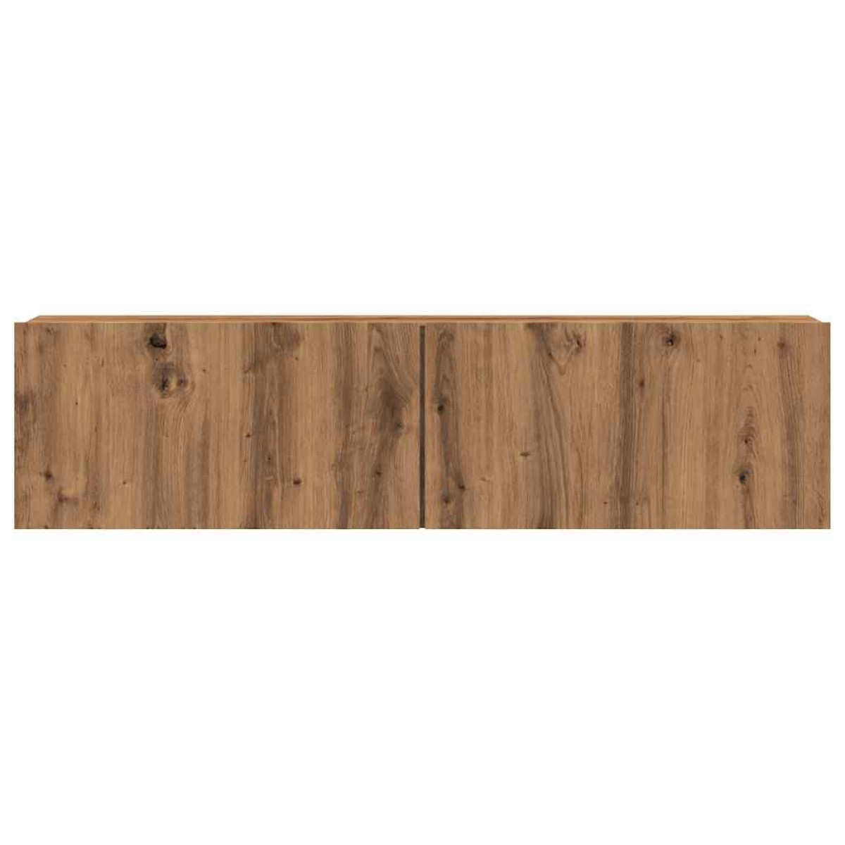 vidaXL Ντουλάπι Τηλεόρασης Τοίχου Artisan Δρυς 120x30x30 εκ Επ. Ξύλο
