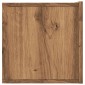 vidaXL Ντουλάπι Τηλεόρασης Τοίχου Artisan Δρυς 120x30x30 εκ Επ. Ξύλο