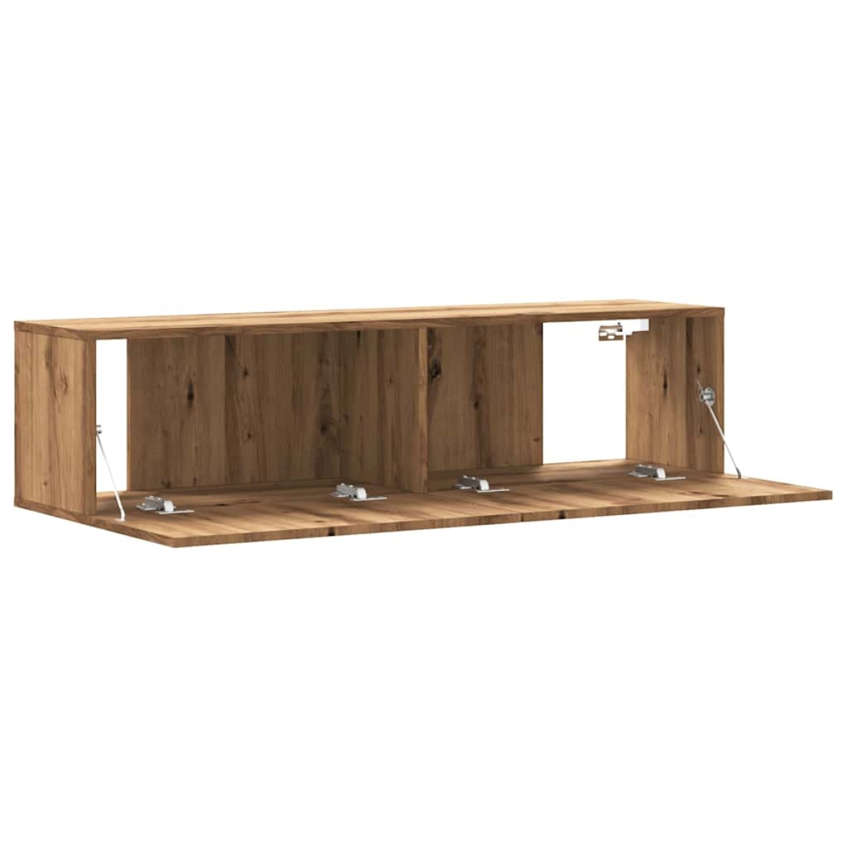 vidaXL Ντουλάπι Τηλεόρασης Τοίχου Artisan Δρυς 120x30x30 εκ Επ. Ξύλο