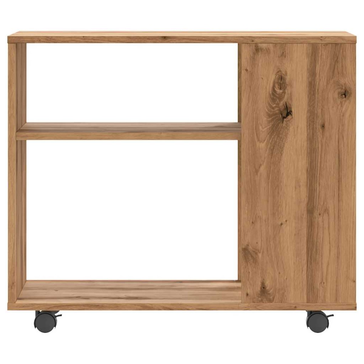 vidaXL Side Table Artisan Oak 70x35x60,5 cm Κατασκευασμένο ξύλο
