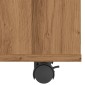 vidaXL Side Table Artisan Oak 70x35x60,5 cm Κατασκευασμένο ξύλο