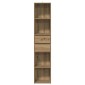 vidaXL Ντουλάπι βιβλίων Artisan Oak 36x30x171 cm Κατασκευασμένο ξύλο