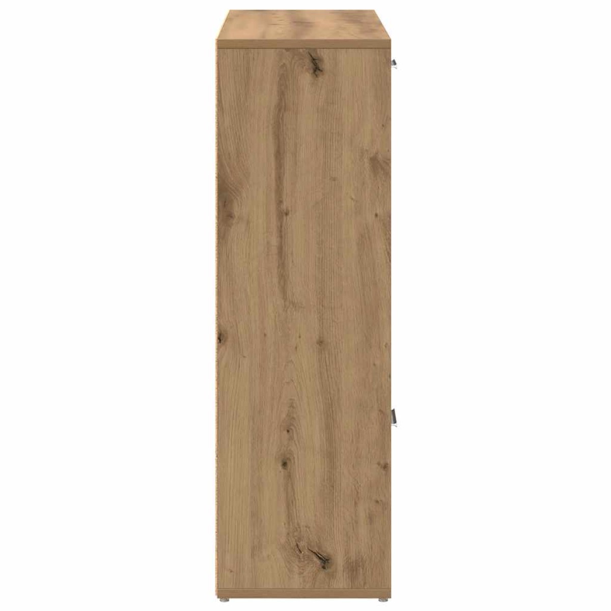 vidaXL Βιβλιοθήκη Τεχνίτης Δρυς 90x28x90 εκ. Επεξεργασμένο Ξύλο