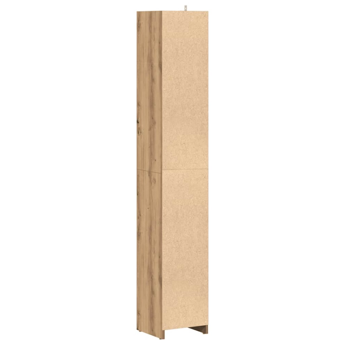 vidaXL Στήλη Μπάνιου Τεχνίτης Δρυς 30x30x183,5 εκ. Επεξεργασμένο Ξύλο