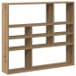 vidaXL Ράφι τοίχου Artisan Oak 90x16x78 cm Κατασκευασμένο ξύλο