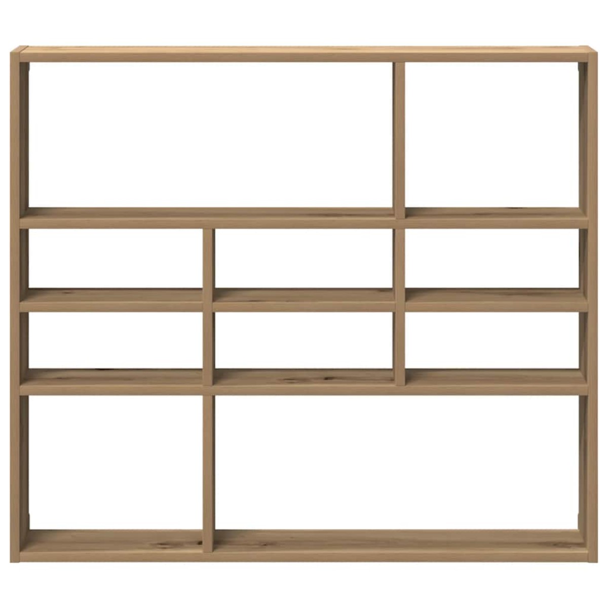 vidaXL Ράφι τοίχου Artisan Oak 90x16x78 cm Κατασκευασμένο ξύλο