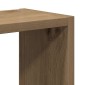 vidaXL Ράφι τοίχου Artisan Oak 90x16x78 cm Κατασκευασμένο ξύλο