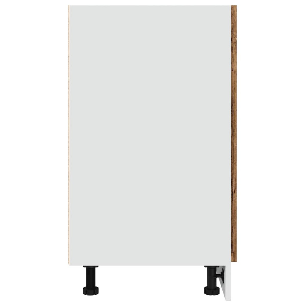 vidaXL Ντουλάπι "Lyon" από Παλιό Ξύλο 60x46x81,5 εκ. από Τεχνητό Ξύλο