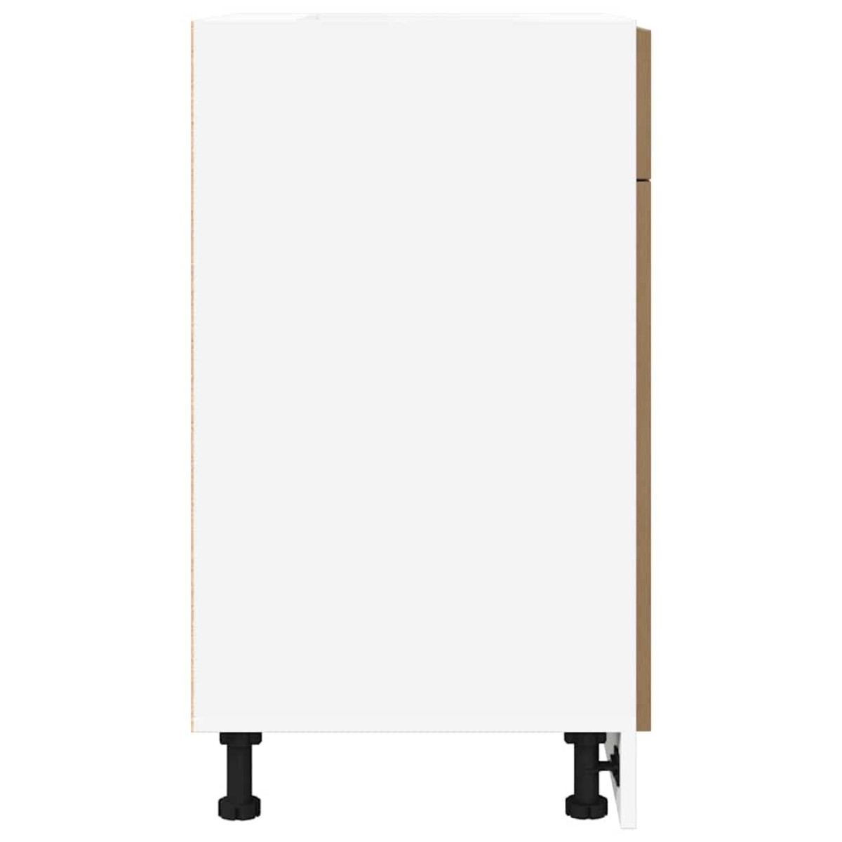 vidaXL Ντουλάπι με Συρτάρια "Lyon" από Τεχνητό Δρυ 50x46x81,5 εκ. από Τεχνητό Ξύλο