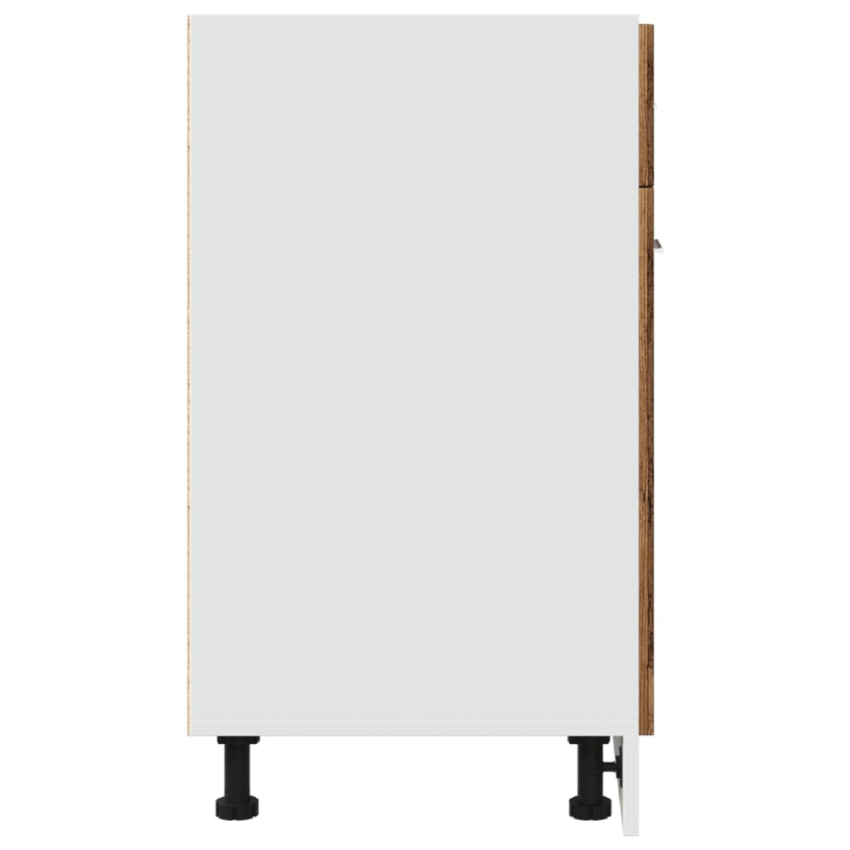 vidaXL Ντουλάπι με Συρτάρια "Lyon" από Παλιό Ξύλο 60x46x81,5 εκ. από Τεχνητό Ξύλο
