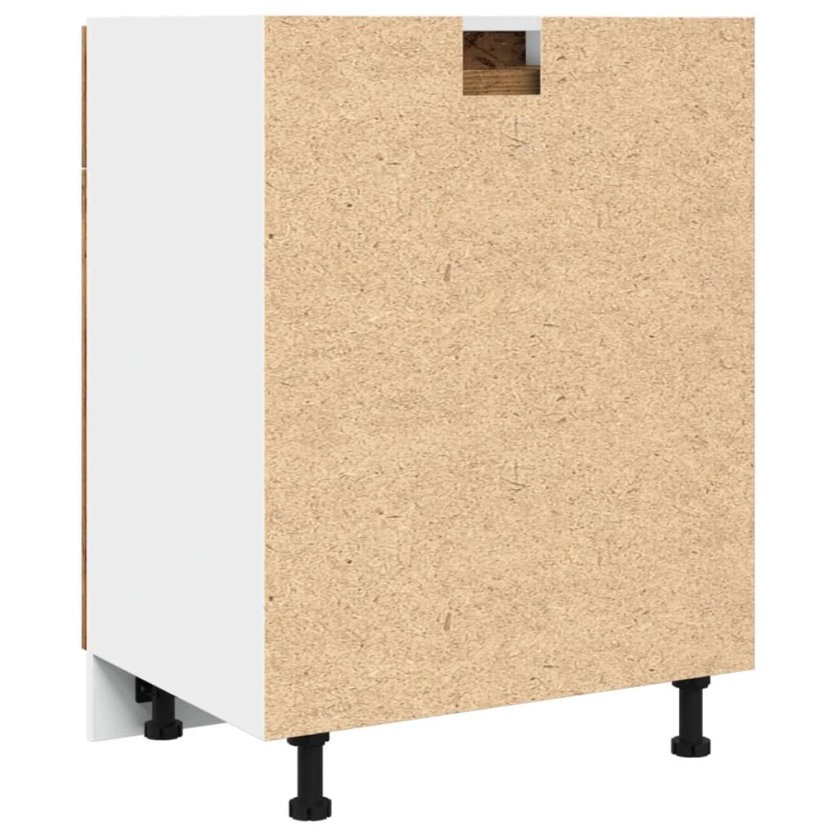 vidaXL Ντουλάπι με Συρτάρια "Lyon" από Παλιό Ξύλο 60x46x81,5 εκ. από Τεχνητό Ξύλο