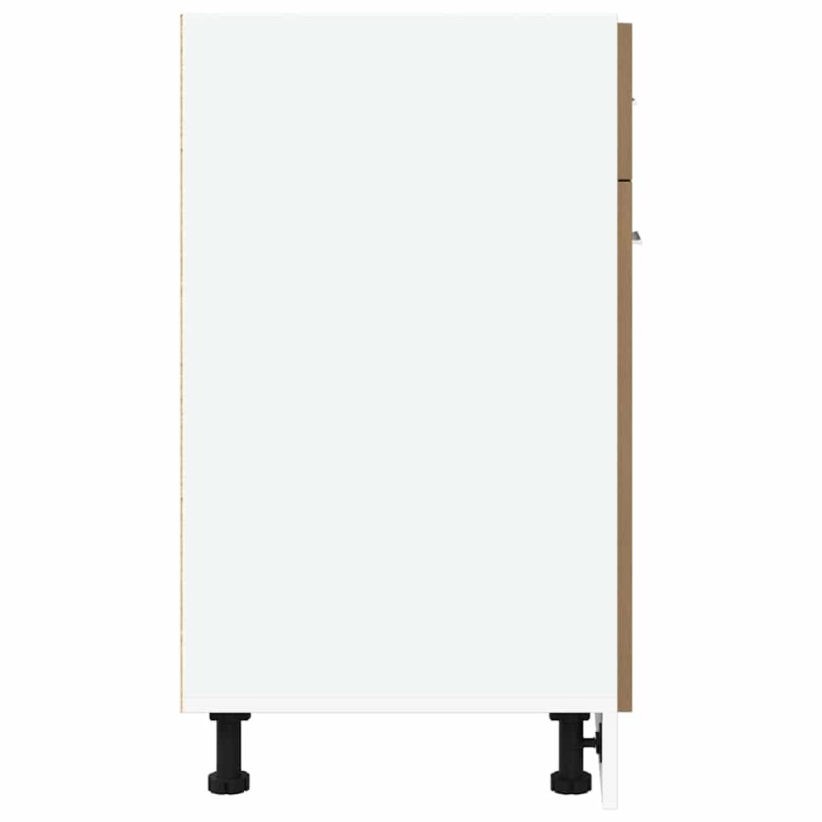 vidaXL Ντουλάπι με Συρτάρια "Lyon" από Τεχνητό Δρυς 60x46x81,5 εκ. από Τεχνητό Ξύλο