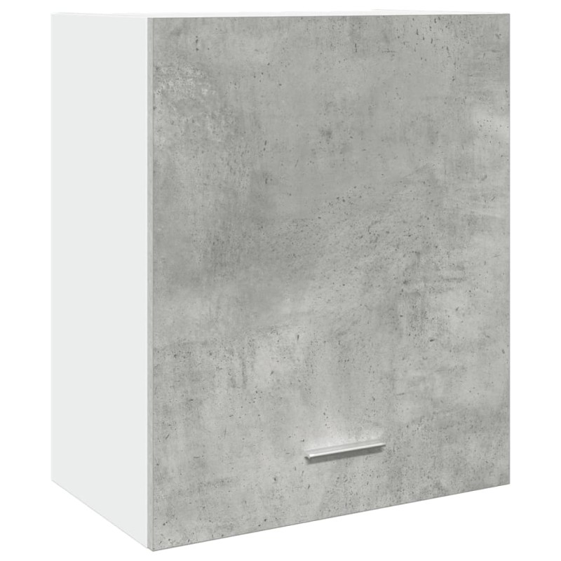 vidaXL Κρεμαστό Ντουλάπι "Lyon" Γκρι Σκυρόδεμα 50x31x60 εκ. από Τεχνητό Ξύλο