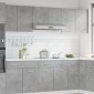 vidaXL Κρεμαστό Ντουλάπι "Lyon" Γκρι Σκυρόδεμα 80x31x60 εκ. από Τεχνητό Ξύλο