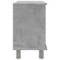 vidaXL Ντουλάπι Νιπτήρα Γκρι Σκυροδέματος 60x32x53,5 εκ. Επεξ. Ξύλο