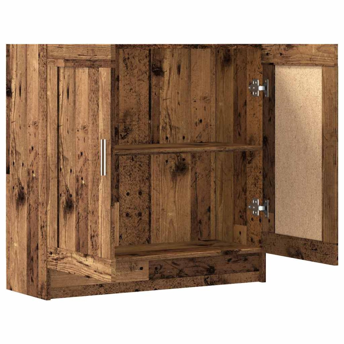 vidaXL Βιβλιοθήκη Παλιό Ξύλο 82,5 x 30,5 x 80 εκ. Μοριοσανίδα