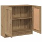 vidaXL Βιβλιοθήκη Artisan Δρυς 82,5x30,5x80 εκ. Επεξεργασμένο Ξύλο