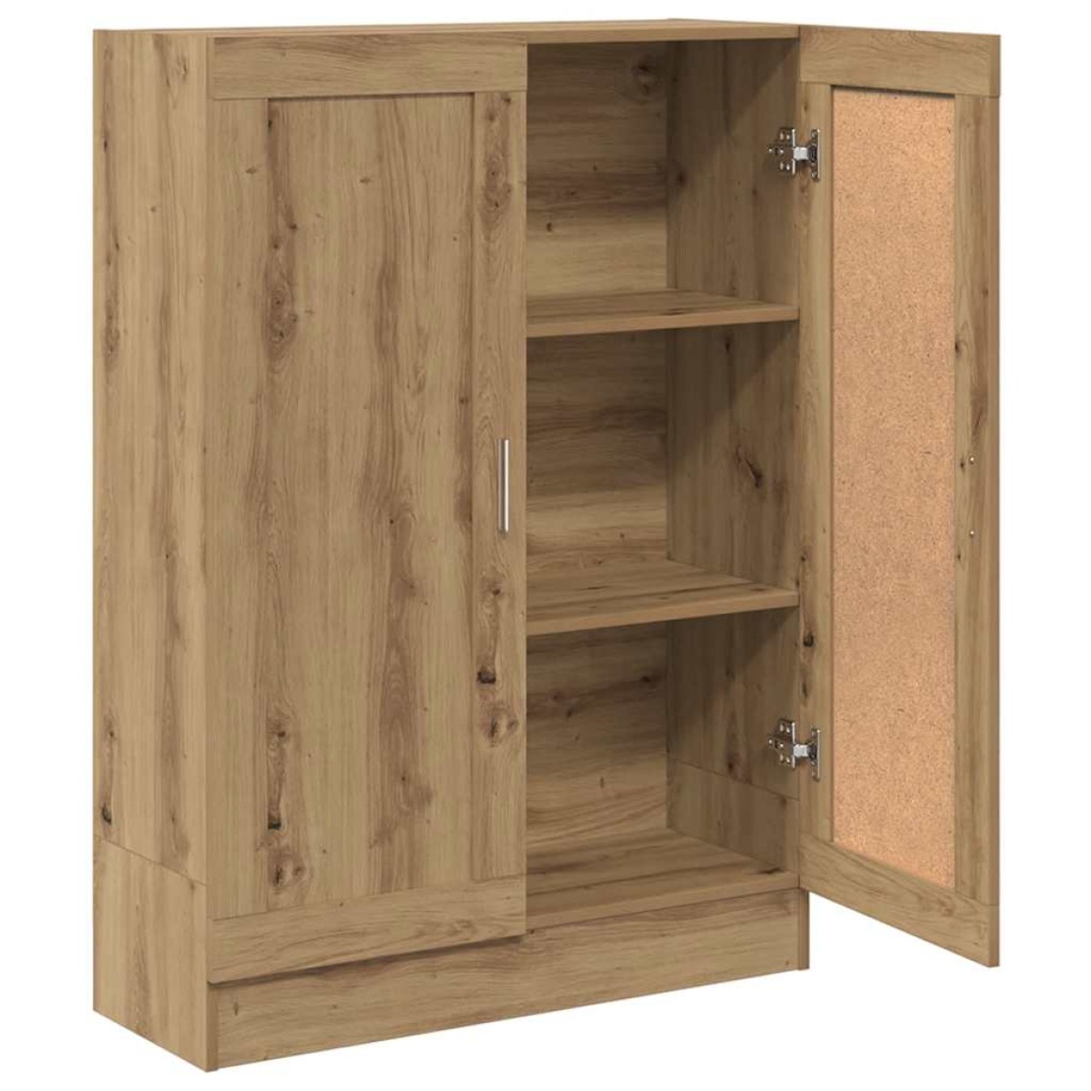 vidaXL Βιβλιοθήκη Artisan Δρυς 82,5x30,5x115 εκ. Επεξεργασμένο Ξύλο