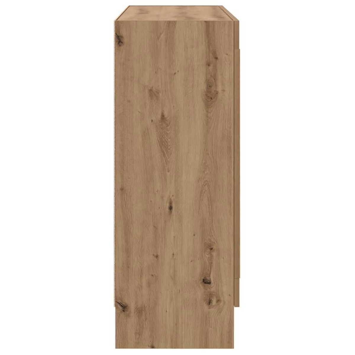 vidaXL Βιβλιοθήκη Artisan Δρυς 82,5x30,5x80 εκ. Επεξεργασμένο Ξύλο