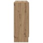 vidaXL Βιβλιοθήκη Artisan Δρυς 82,5x30,5x80 εκ. Επεξεργασμένο Ξύλο