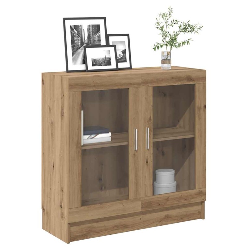 vidaXL Βιβλιοθήκη Artisan Δρυς 82,5x30,5x80 εκ. Επεξεργασμένο Ξύλο