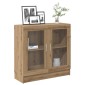 vidaXL Βιβλιοθήκη Artisan Δρυς 82,5x30,5x80 εκ. Επεξεργασμένο Ξύλο