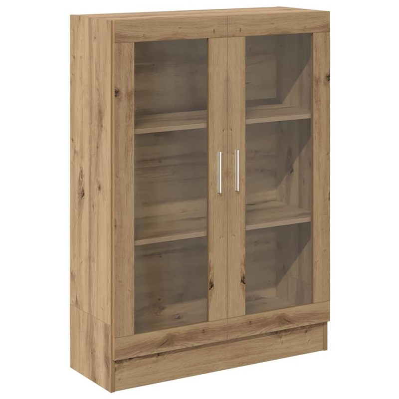 vidaXL Βιβλιοθήκη Artisan Δρυς 82,5x30,5x115 εκ. Επεξεργασμένο Ξύλο