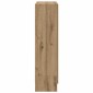 vidaXL Βιβλιοθήκη Artisan Δρυς 82,5x30,5x115 εκ. Επεξεργασμένο Ξύλο