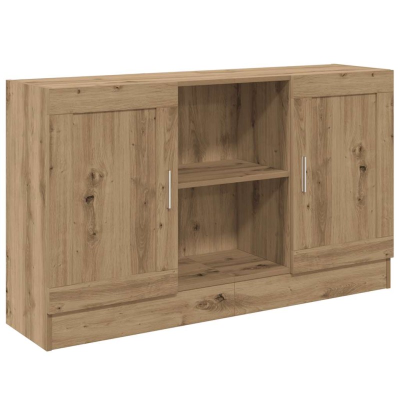 vidaXL Μπουφές Αρτισιανή Δρυς 120x30,5x70εκ. από Επεξεργασμένο Ξύλο