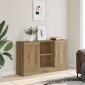 vidaXL Μπουφές Αρτισιανή Δρυς 120x30,5x70εκ. από Επεξεργασμένο Ξύλο
