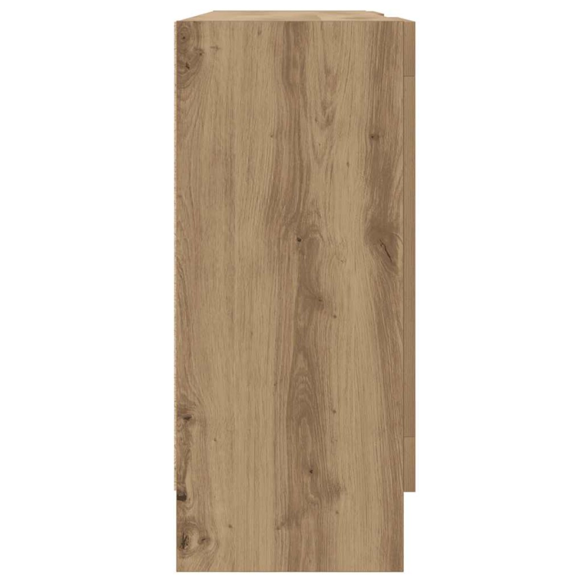 vidaXL Μπουφές Αρτισιανή Δρυς 120x30,5x70εκ. από Επεξεργασμένο Ξύλο
