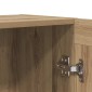 vidaXL Μπουφές Αρτισιανή Δρυς 120x30,5x70εκ. από Επεξεργασμένο Ξύλο