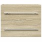 vidaXL Ντουλάπι Νιπτήρα Sonoma Δρυς 60 x 38,5 x 48 εκ. από Επεξ. Ξύλο